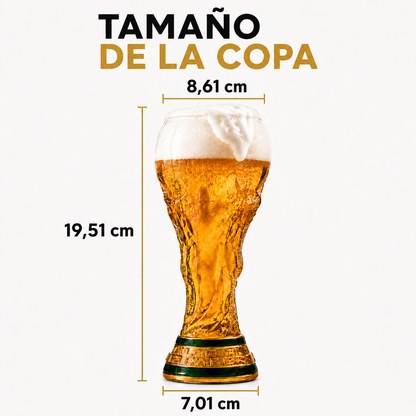 WRLDCUP™ - Vaso Copa del Mundo